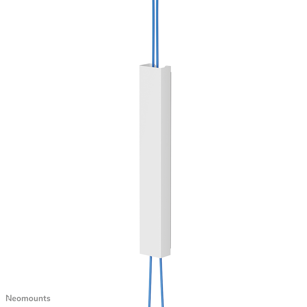 [ADS06-123WH] Neomounts Magnetic Cable Cover for sit/stand desk frames multiple cables white