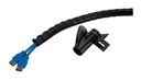 Neomounts Spiral Cable Wrap oe20 mm. multiple cables black