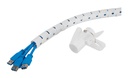 Neomounts Spiral Cable Wrap oe25 mm. multiple cables white