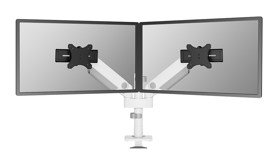Neomounts NEXT One SL Desk Mount doubledisplay sliding VESA (Topfix clamp/grommet)