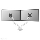 Neomounts NEXT One Desk Mount double display (Topfix clamp/grommet)