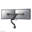 Neomounts NEXT Core Desk Mount 2 screens (Topfix clamp/grommet)