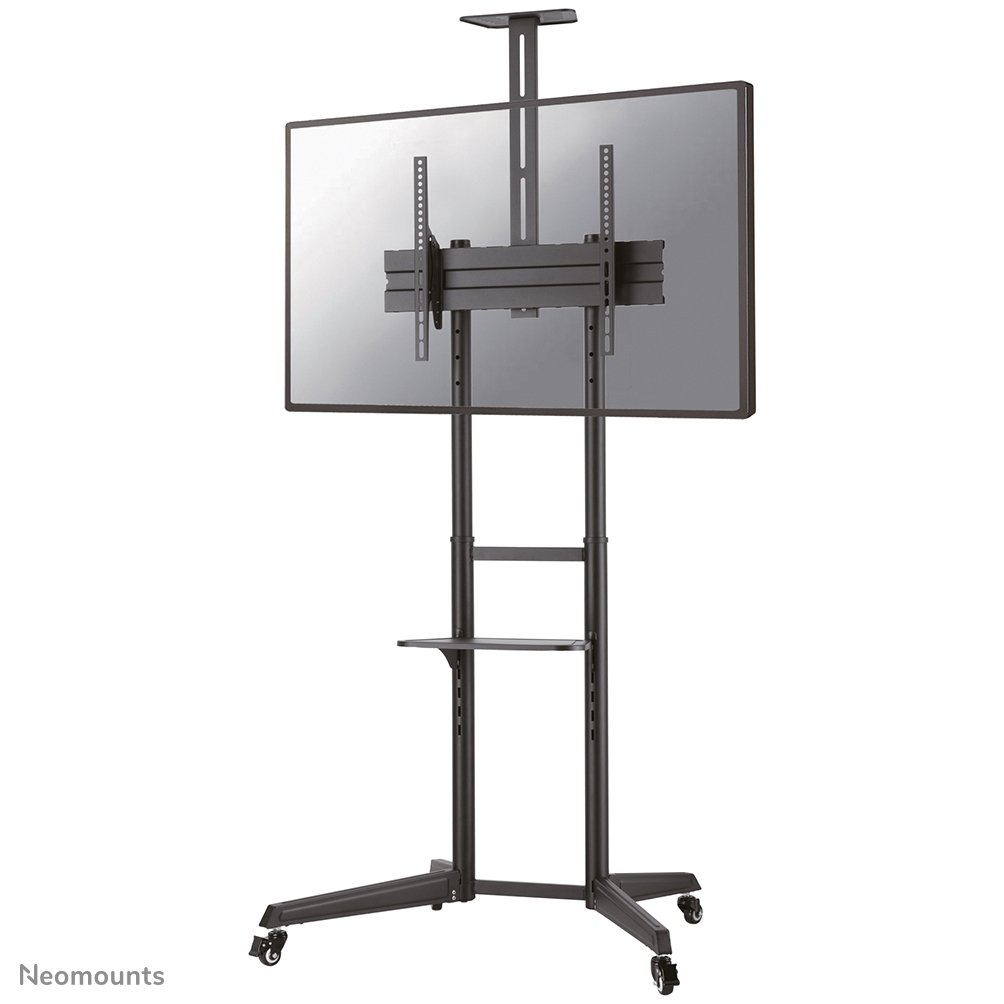 Neomounts Mobile Floor Stand incl. AV- and cam shelf (height adjustable: 128 5-145 cm)