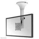 Neomounts Neomounts FPMA-C025SILVER Monitor/TV-beugel plafond 10-30" - h 37-47 cm - kantelbaar