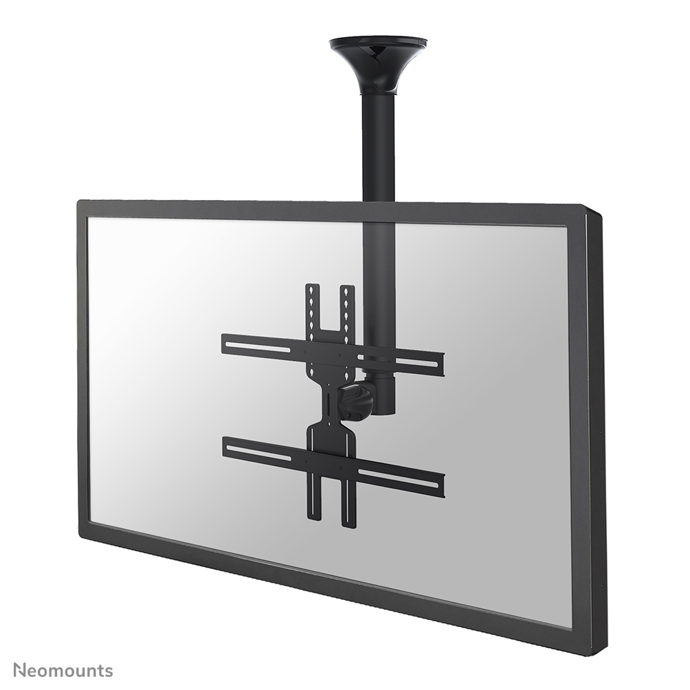 Neomounts Neomounts FPMA-C400BLACK Monitor/TV-beugel plafond 32-60" - h 64-104 cm