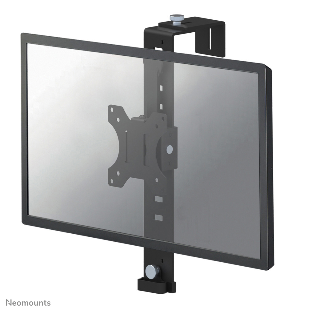 Neomounts Neomounts FPMA-CH100BLACK Monitorarm 10-30" - voor scheidingswand - roteerbaar