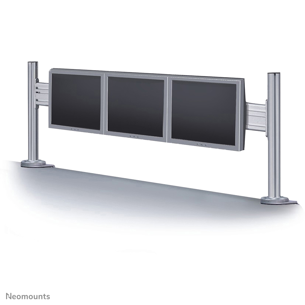 NEW Neomounts Flat Screen Desk Toolbar for 3 screens (43 x 100 cm)
