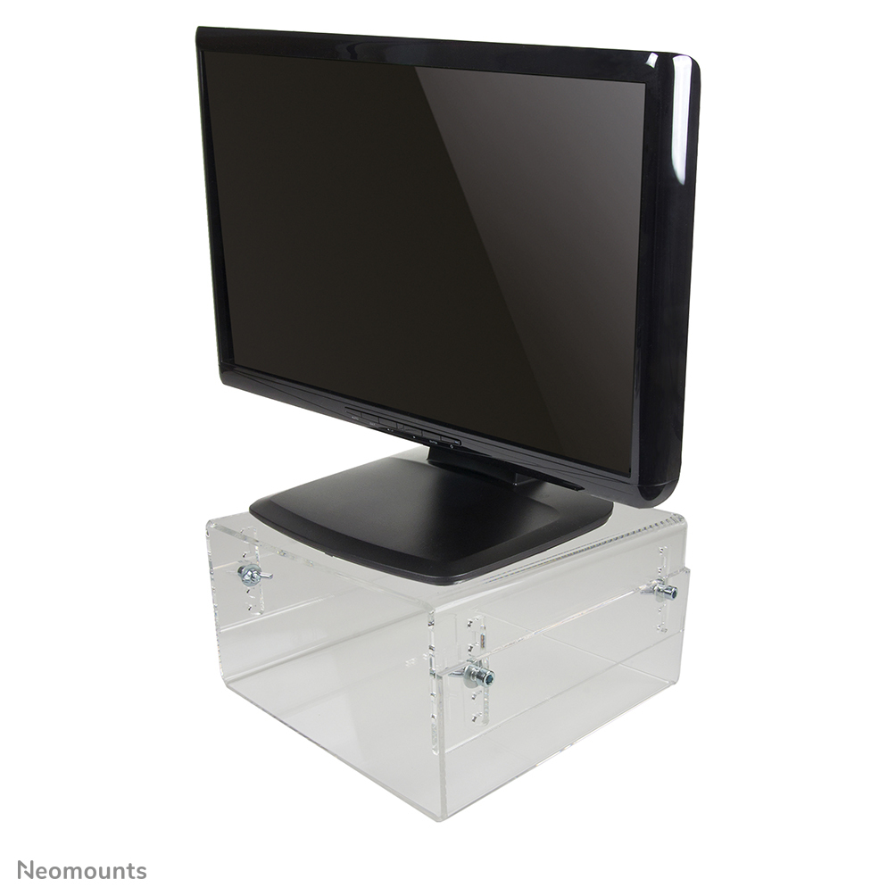 Neomounts Acrylic Monitor Riser (heightadjustment: 7-13 cm)