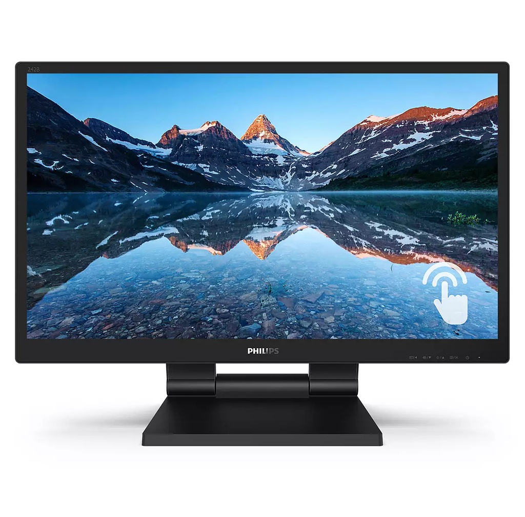 [242B9T/00] Philips Philips 242B9T/00 computer monitor 60,5 cm (23.8") 1920 x 1080 Pixels Full HD LCD Tafelblad Zwart