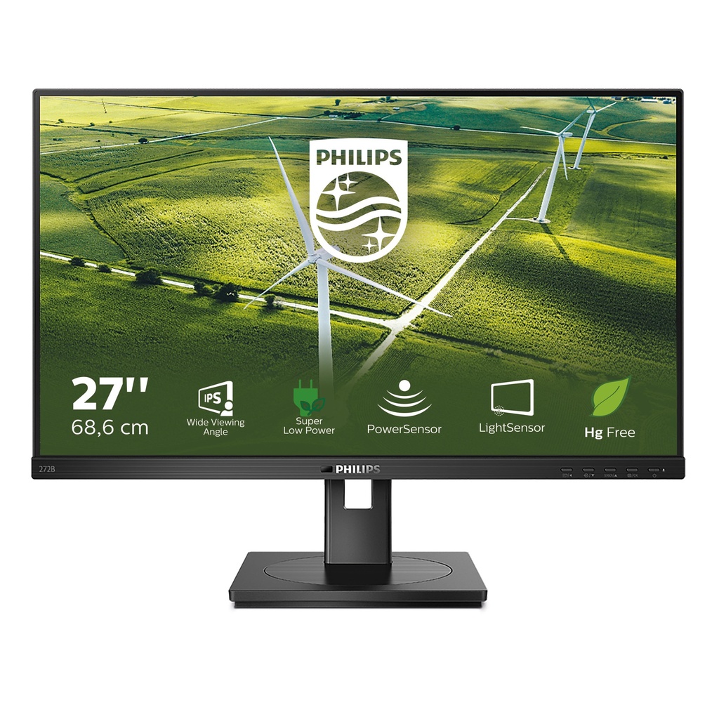 [272B1G/00] Philips Philips B Line 272B1G/00 computer monitor 68,6 cm (27") 1920 x 1080 Pixels Full HD LED Zwart