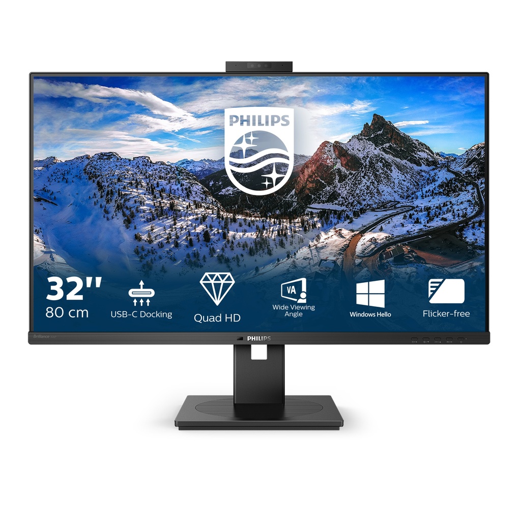 [326P1H/00] Philips Philips P Line 326P1H/00 computer monitor 80 cm (31.5") 2560 x 1440 Pixels Quad HD LED Zwart