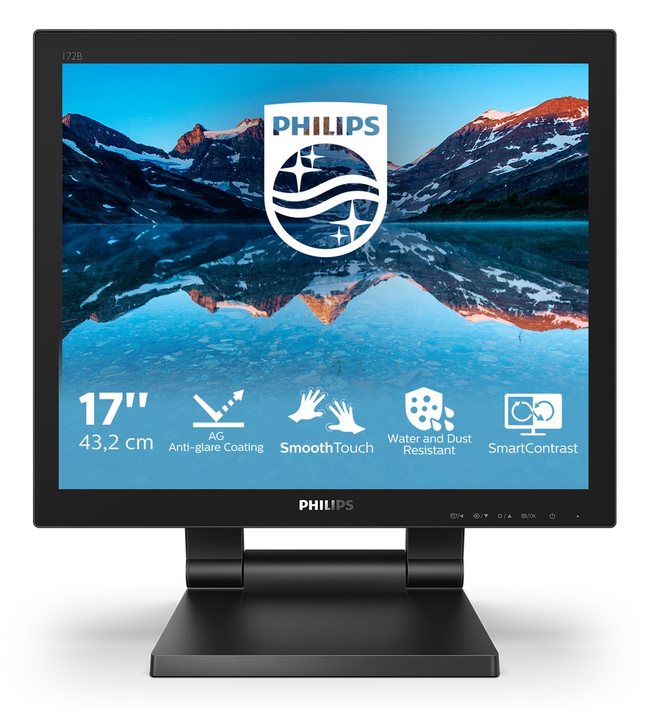 [172B9TL/00] Philips Philips 172B9TL/00 computer monitor 43,2 cm (17") 1280 x 1024 Pixels Full HD LCD Touchscreen Zwart