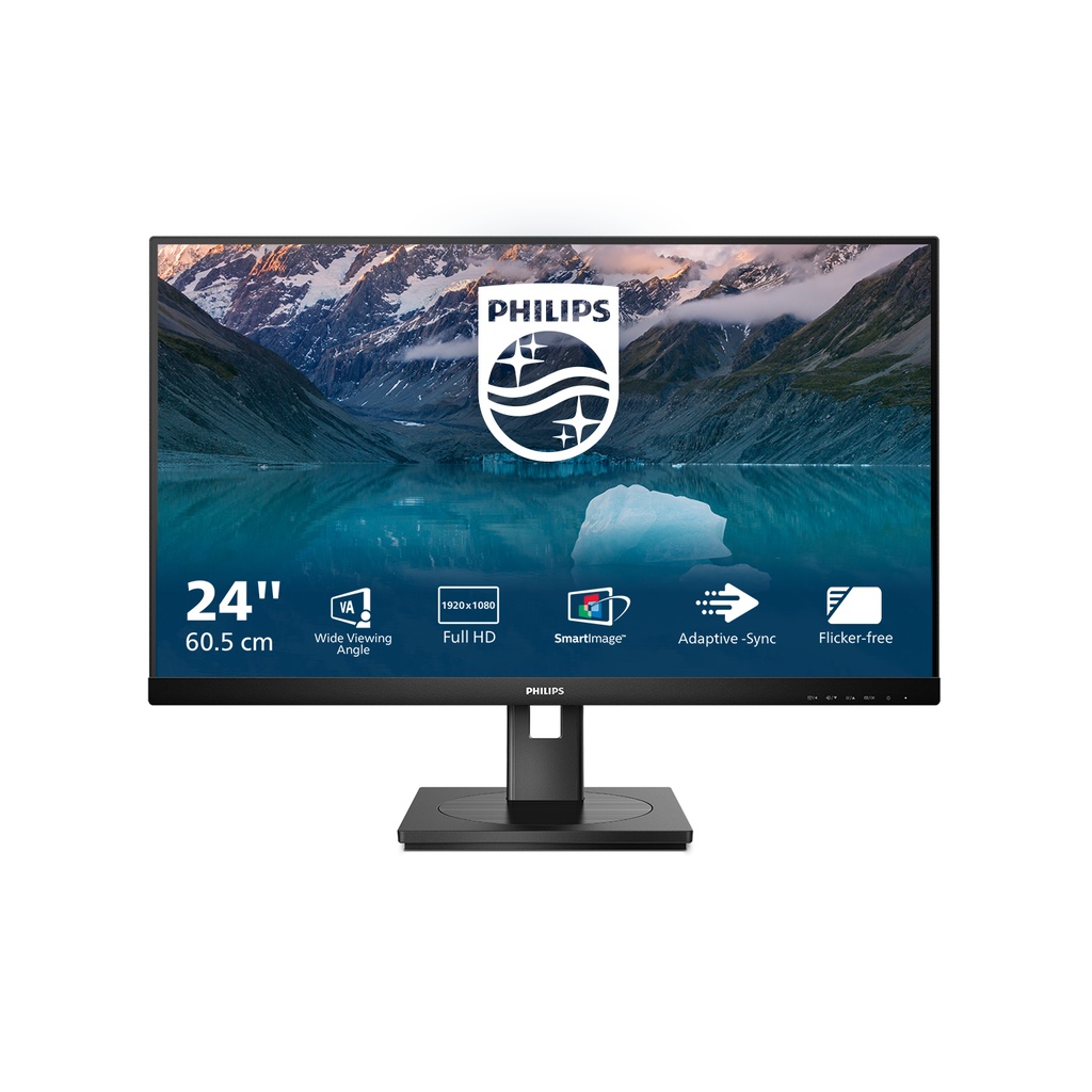 [242S9JML/00] Philips Philips S Line 242S9JML/00 computer monitor 61 cm (24") 1920 x 1080 Pixels Full HD LCD Zwart