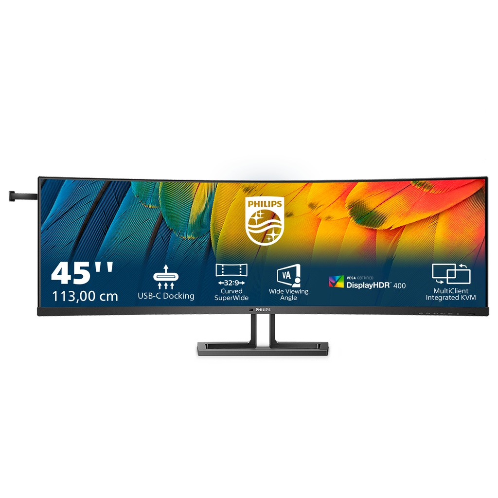 [45B1U6900C/00] Philips Philips 6000 series 45B1U6900C/00 computer monitor 113 cm (44.5") 5120 x 1440 Pixels UltraWide Dual Quad HD LED Zwart