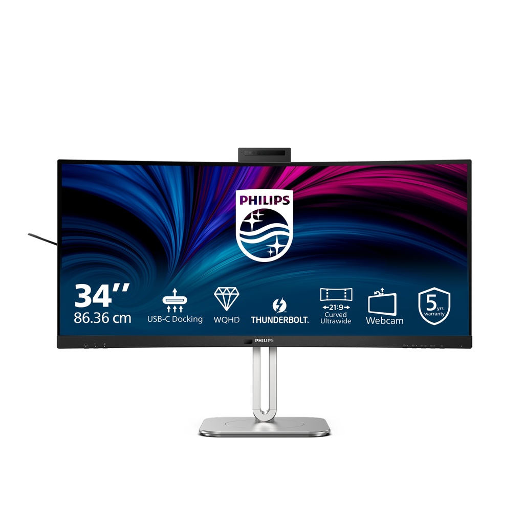 [34B2U6603CH/00] Philips Philips 6000 series 34B2U6603CH/00 computer monitor 86,4 cm (34") 3440 x 1440 Pixels Wide Quad HD LCD Grijs