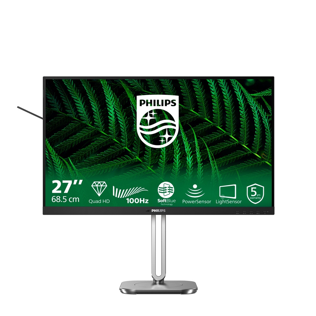 [27B2G5500/00] Philips Philips 5000 series 27B2G5500/00 computer monitor 68,6 cm (27") 2560 x 1440 Pixels Quad HD LCD Antraciet