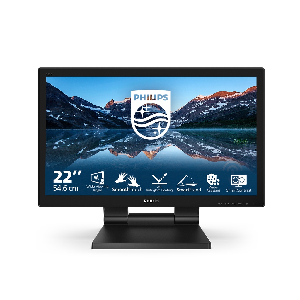 [222B9TA/00] Philips Philips B Line 222B9TA/00 computer monitor 54,6 cm (21.5") 1920 x 1080 Pixels Full HD LCD Touchscreen Tafelblad Zwart