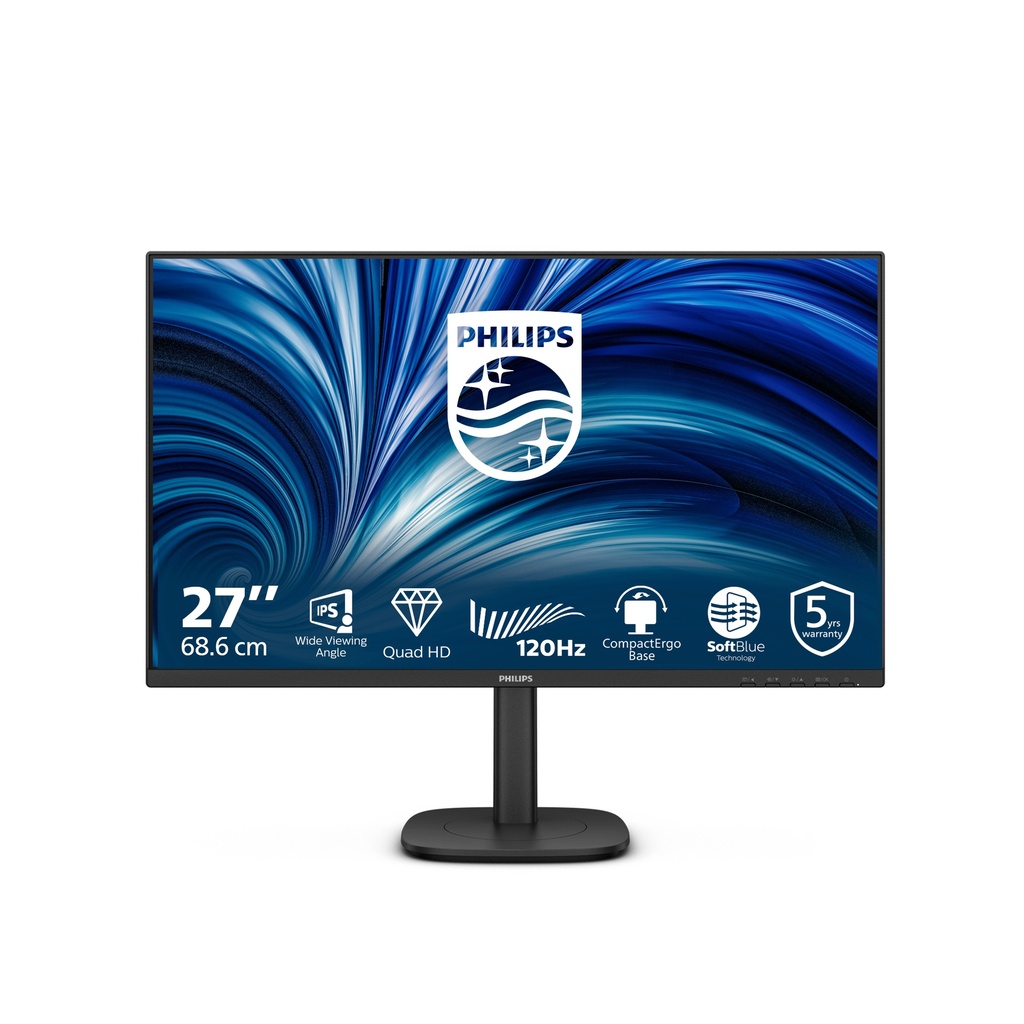 [27B2N3500J/00] Philips Philips 27B2N3500J/00 computer monitor 68,6 cm (27") 2560 x 1440 Pixels 2K LCD Zwart