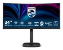 Philips Philips 3000 series 34B2U3600C/00 computer monitor 86,4 cm (34") 3440 x 1440 Pixels Wide Quad HD LCD Zwart