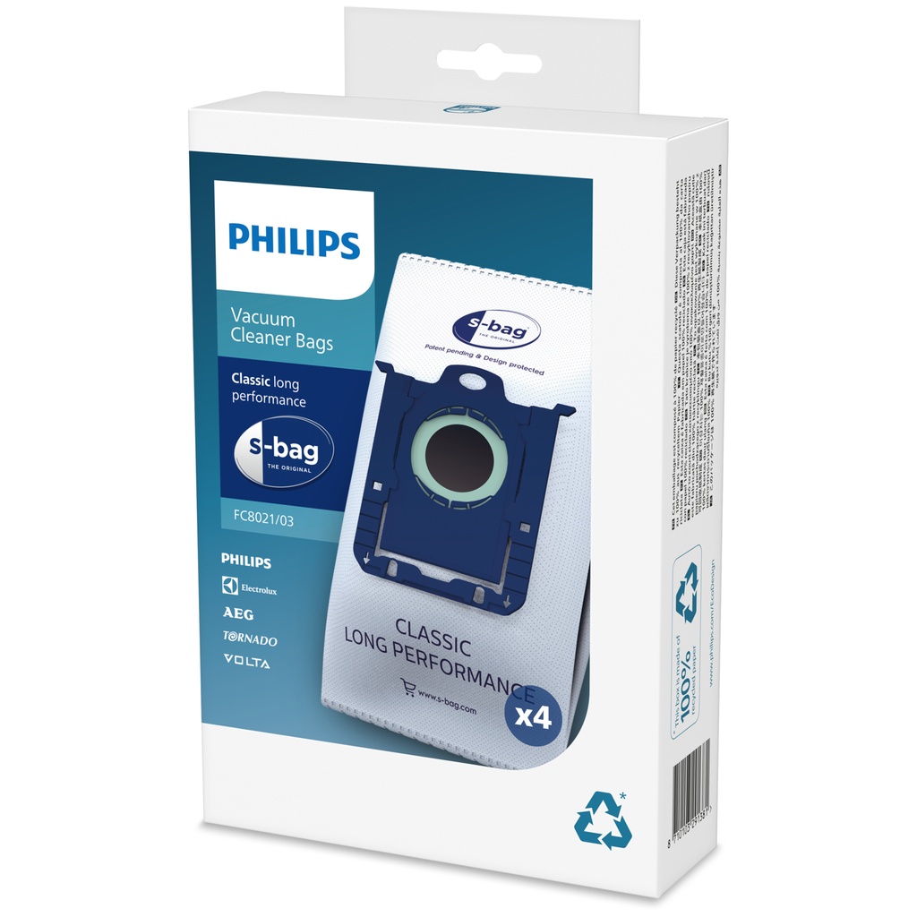 Philips Philips s-bag FC8021/03 Stofzuigerzakken