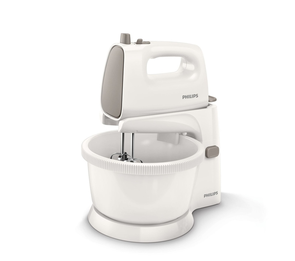 Philips Philips Daily Collection HR1559/50 mixer Staande mixer 170 W Grijs, Wit