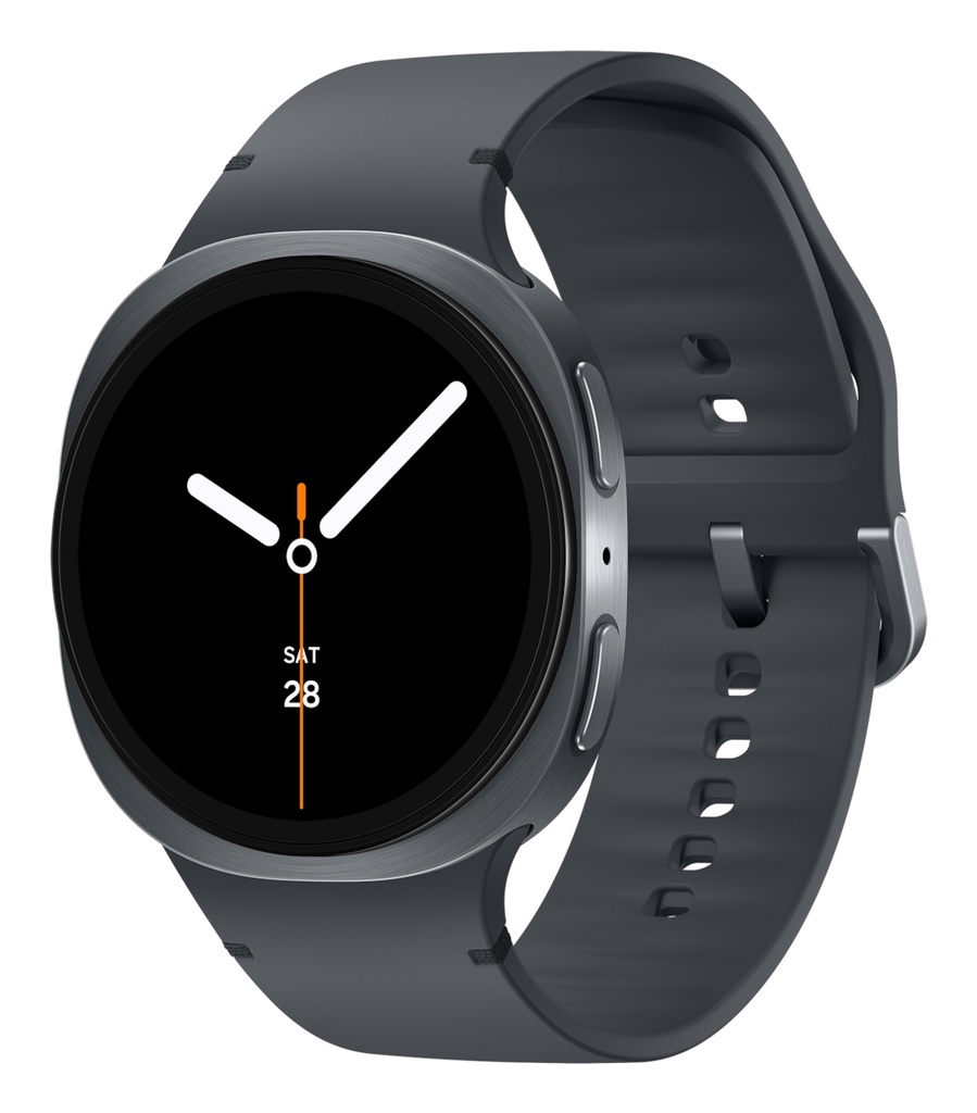 Samsung Samsung Galaxy Watch 8 3,81 cm (1.5") AMOLED 44 mm Digitaal 480 x 480 Pixels Touchscreen Grafiet Wifi GPS