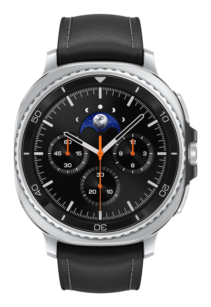 Samsung Samsung Galaxy Watch 8 Classic 3,3 cm (1.3") AMOLED 46 mm Digitaal 438 x 438 Pixels Touchscreen Zilver Wifi GPS