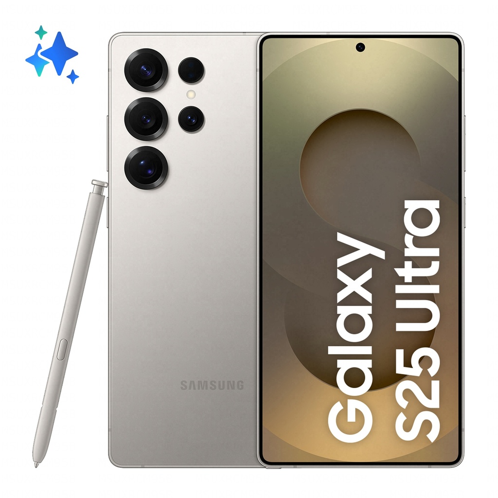 [SM-S938BZTGEUB] Samsung Samsung Galaxy S25 Ultra 17,5 cm (6.9") Dual SIM Android 15 5G USB Type-C 12 GB 512 GB 5000 mAh Grijs, Titanium