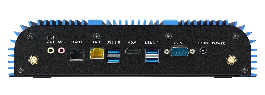 [BPCAL02-I7] Shuttle Shuttle BPCAL02-i7 industrieel Box-PC, Core i7-1255U , 2x SO-DIMM, 2x LAN, 1x COM, 1xHDMI, 4x USB, ventilatorloos , 24/7 permanent gebruik