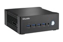 Shuttle Shuttle Nano PC NA10H7, AMD Ryzen™ 7-8845HS APU, Radeon780M, 2xHDMI, 2xUSB-C 4.0(DP), 2x2.5Gbit LAN, incl. VESA, 24/7 permanent gebruik