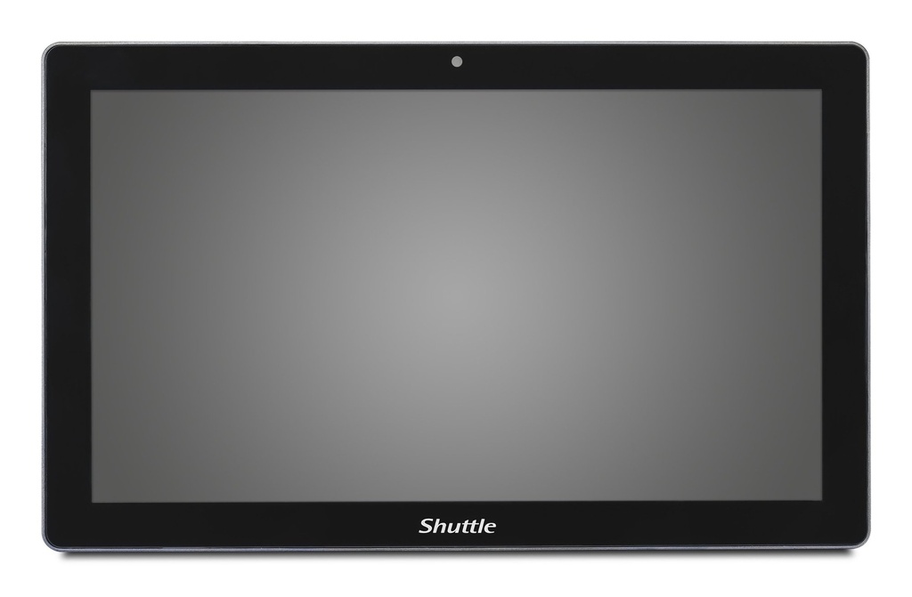 [P21AL01-I3] Shuttle Shuttle All-In-One Panel PC Barebone P21AL01-i3, 21.5" Multi-Touch-Screen, i3-1215U, 2x 2.5G LAN, 2x COM, IP65, ventilatorloos , 24/7 permanent gebruik