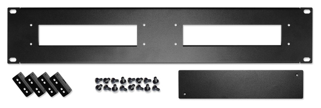 Shuttle Shuttle PRM01 - 2U rack mount front plate voor twee 1,3-liter XPC slim PC's
