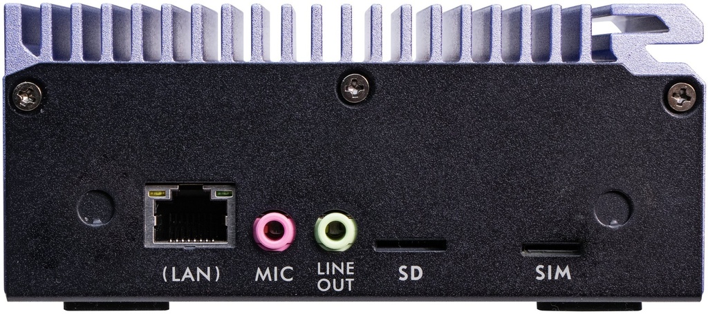 [SPCEL12] Shuttle Shuttle Edge PC SPCEL12 , Intel Celeron J6412 , 2x HDMI, 1x DP, 2x 2.5G LAN, 1x DDR4, 1x Micro SD card reader, 1x Nano SIM slot, 3x USB, 2x M.2 (SATA), 12-20V, ventilatorloos, 24/7, incl. VESA mount