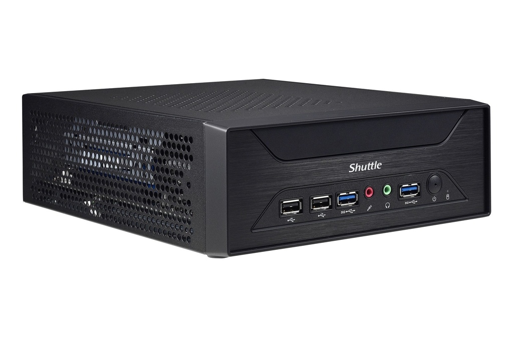 [XH510G] Shuttle Shuttle XPC slim Barebone XH510G - S1200, Intel H510, 1xDP, 1xHDMI, 1x PCI-E 16X, 1x LAN, 1x 2.5", 2x M.2, 24/7 permanent gebruik