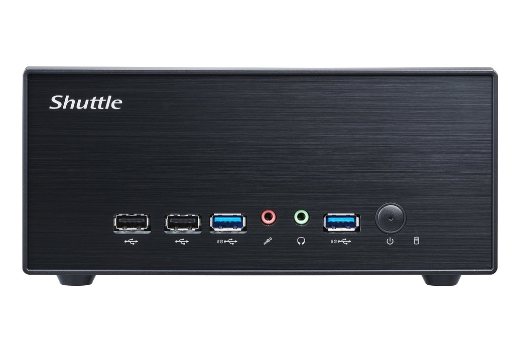 [XH610G2] Shuttle Shuttle XPС slim XPC slim Barebone XH610G2 - S1700, Intel H610, 1xDP, 2xHDMI, 2 PCIe Slots (1x 16X & 1x X1), 2x Intel LAN (1G + 2.5G), 8x USB, 1x 2.5", 3x M.2, 24/7 permanent gebruik
