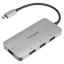 Targus Targus ACH226EU interface hub USB 3.2 Gen 1 (3.1 Gen 1) Type-C 5000 Mbit/s Zilver