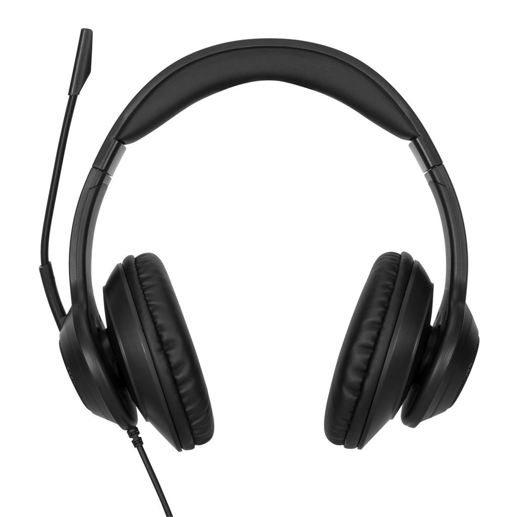 [AEH102GL] Targus Targus AEH102GL hoofdtelefoon/headset Bedraad Hoofdband Oproepen/muziek USB Type-A Zwart